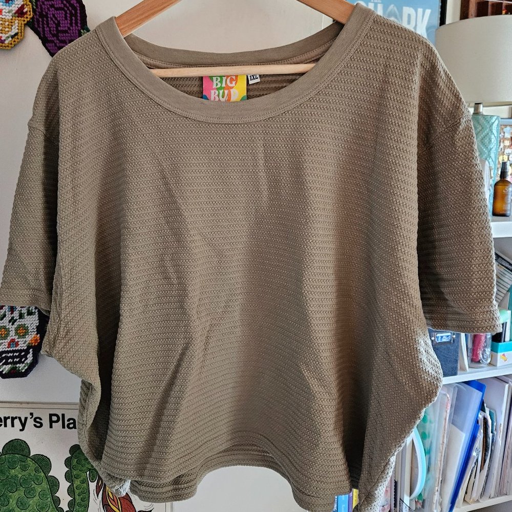 Big Bud Press Cropped Tee 1XL
